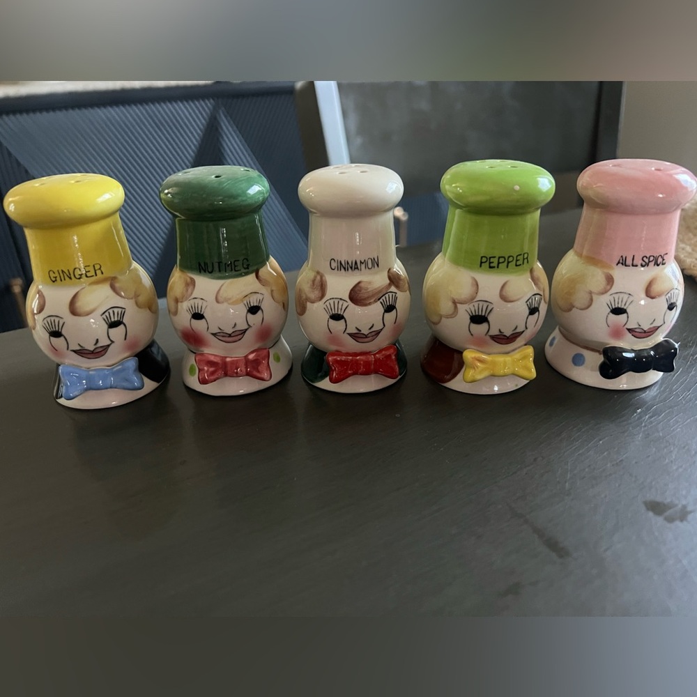 Vintage Spice Shakers (Made in Japan)